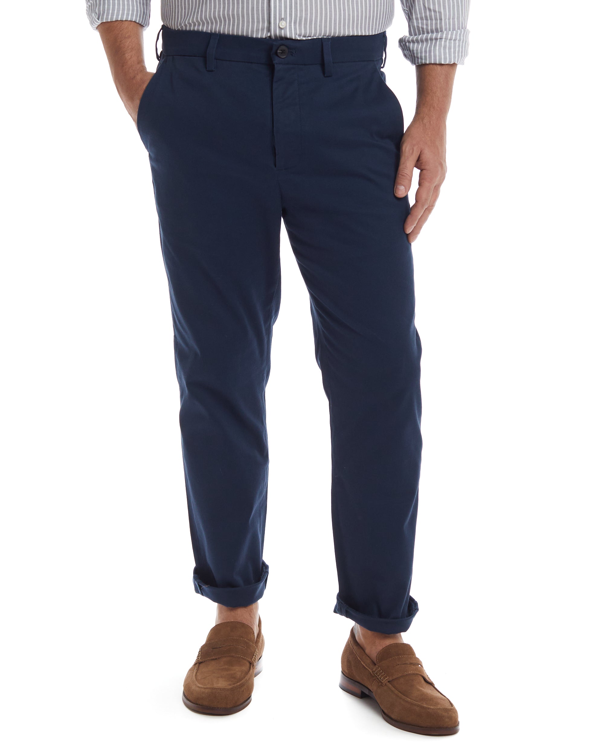 Flat Front 'Fordham' EasyCary Chino Twill Pant with Closures