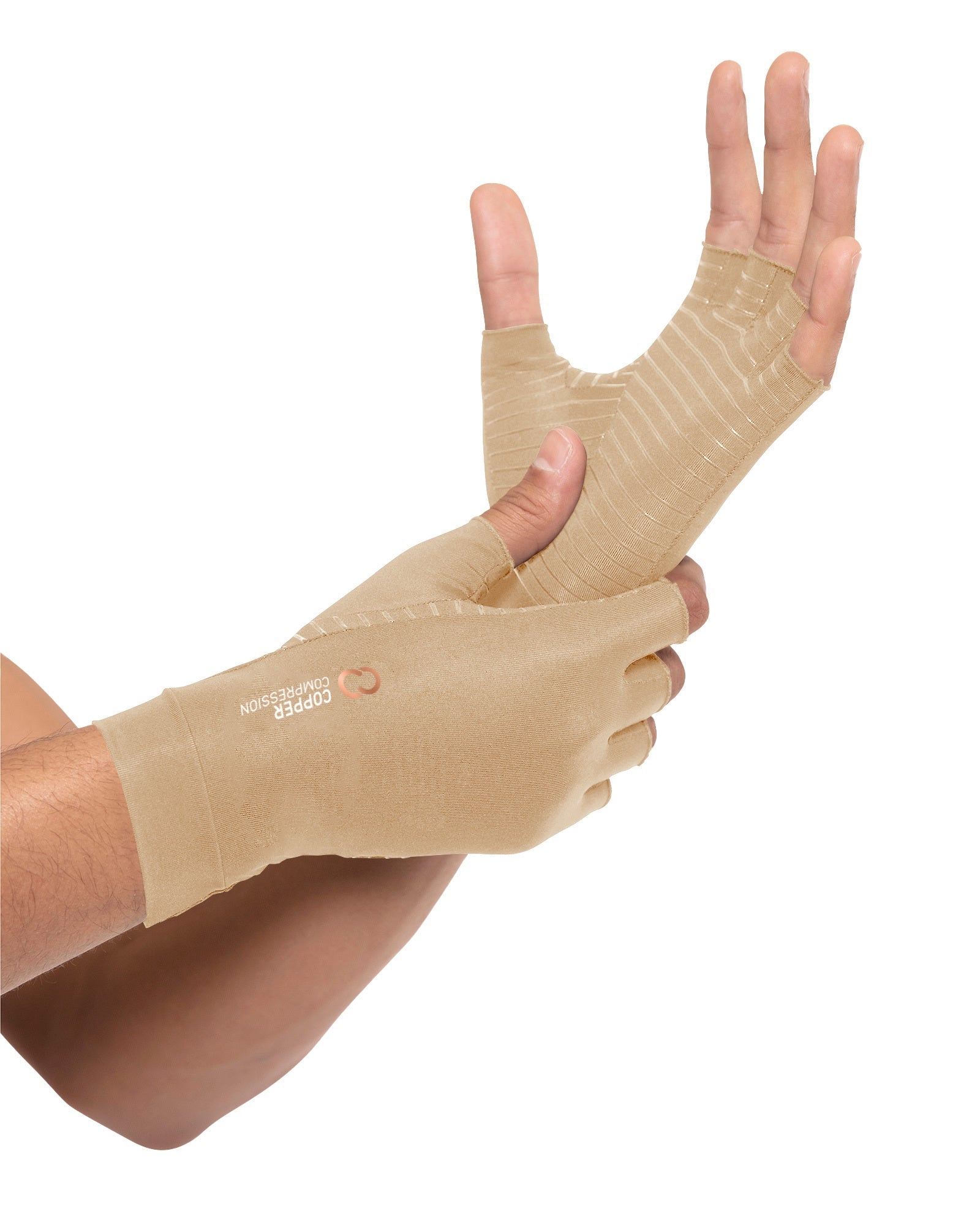 Half Finger Compression Gloves | MagnaReady - view 11