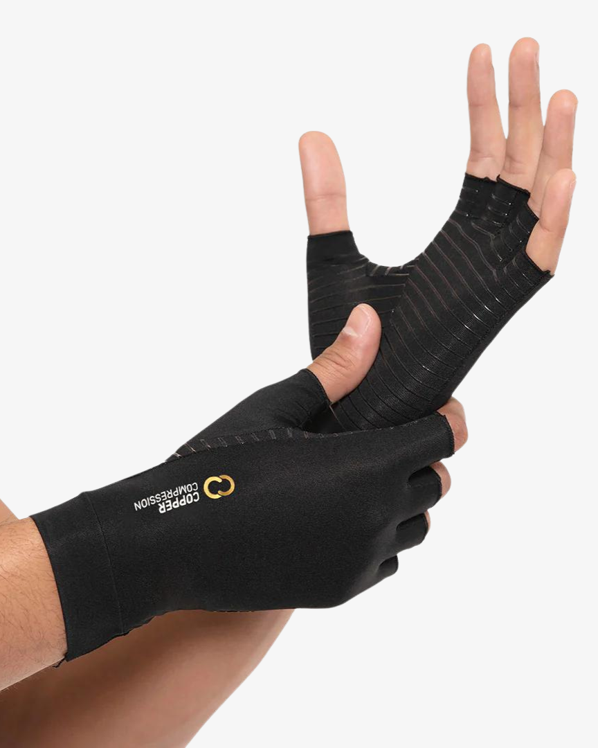 Half Finger Compression Gloves | MagnaReady - view 14