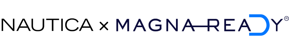Logo of Magna-Ready showcasing brand identity and innovative design features.
