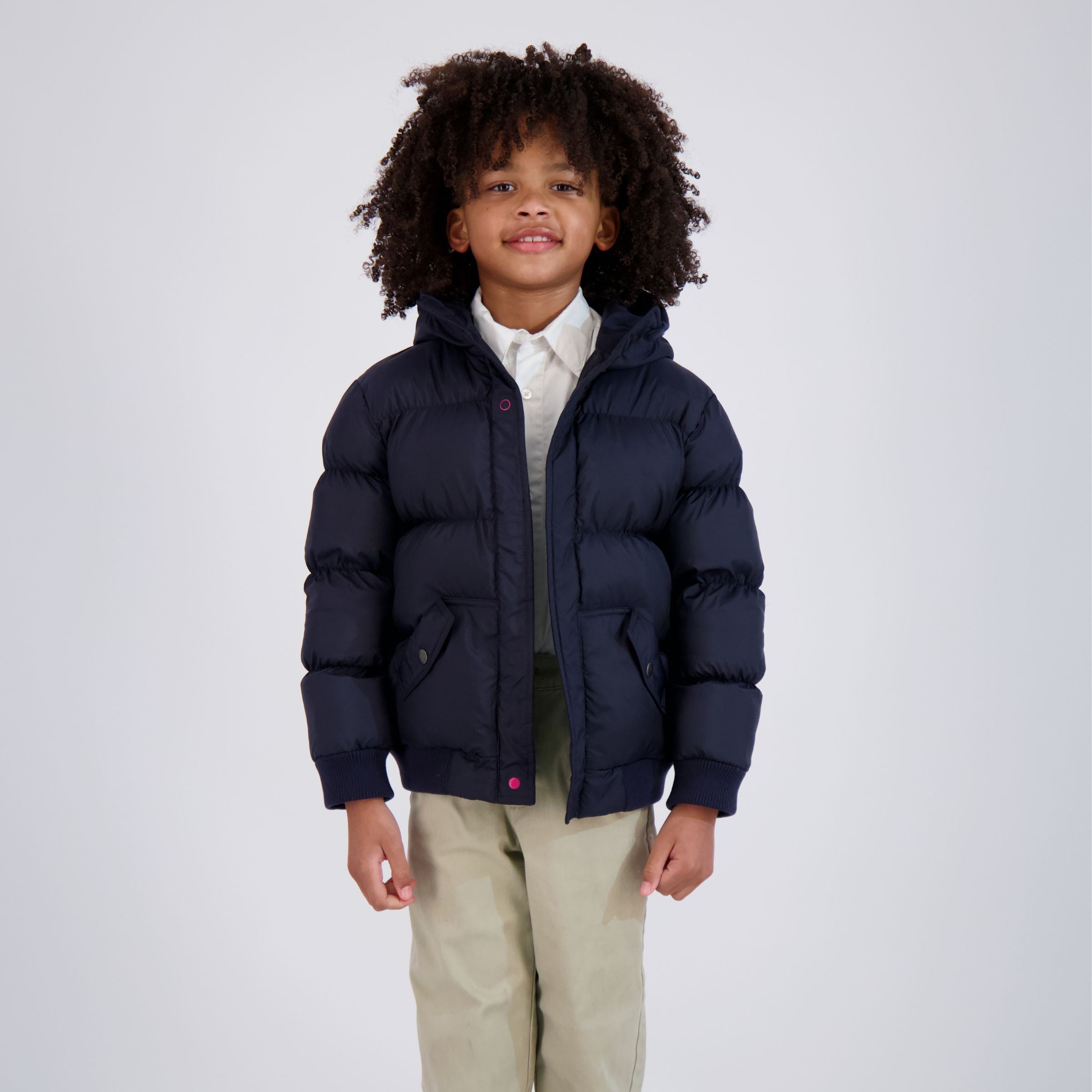 Navy blue down coat best sale