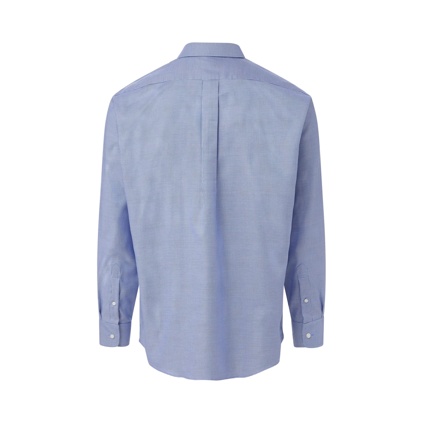 Long Sleeve Blue ‘Ryan’ Dress Shirt with Magnetic Closures