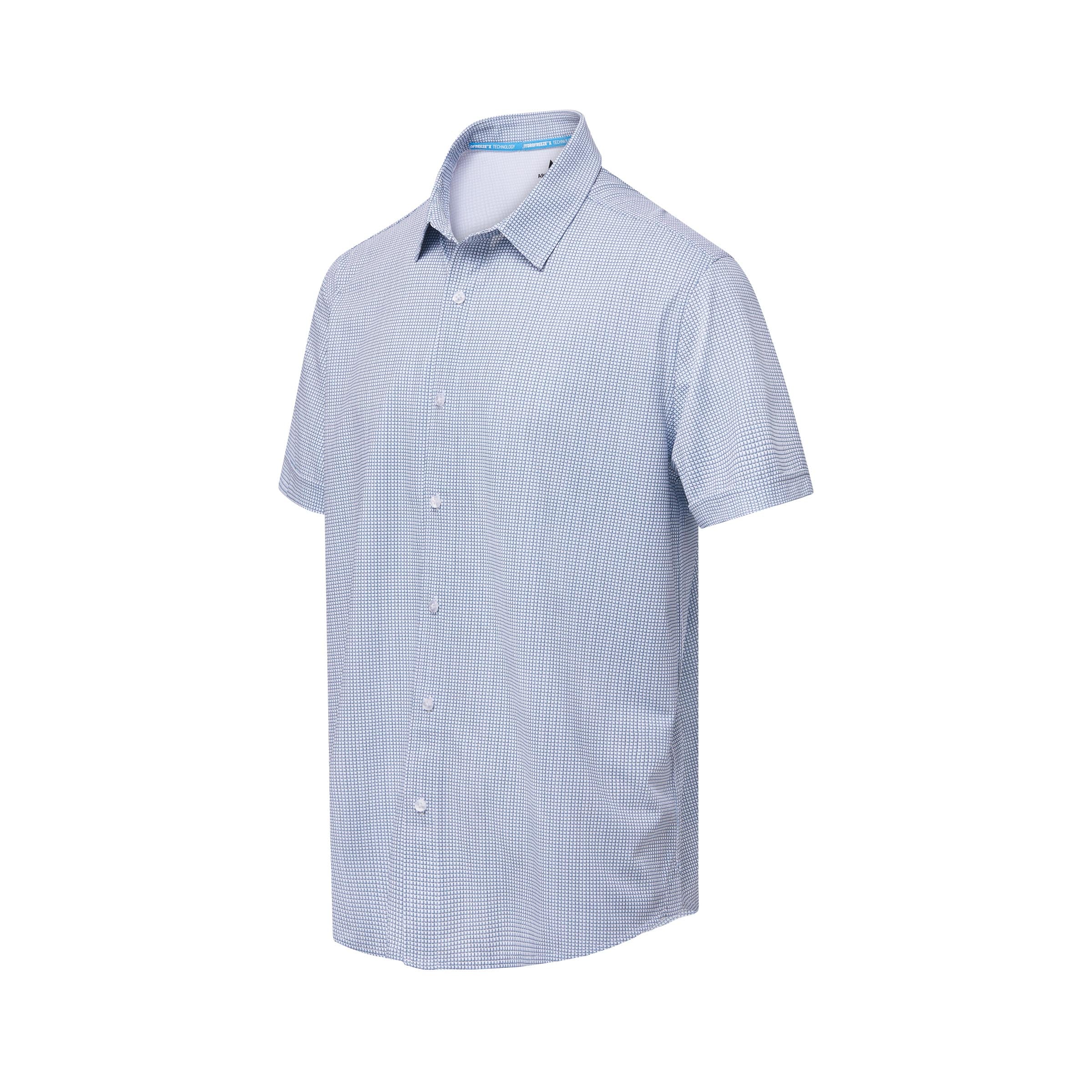 MagnaReady x Arctic Cooling Pique Polo Short Sleeves in Blue Shadow