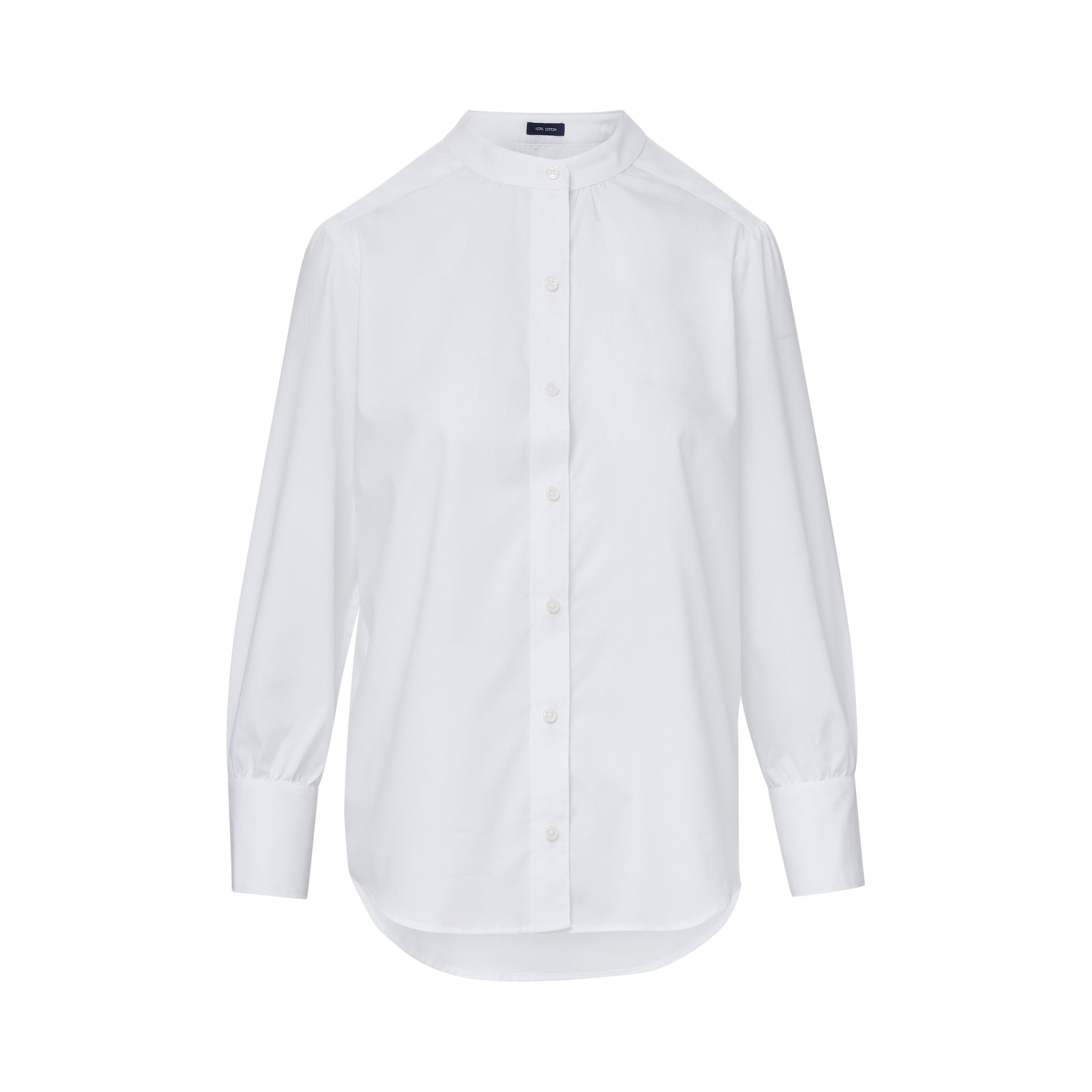 Women's Adaptive Magnetic Classic White Blouse