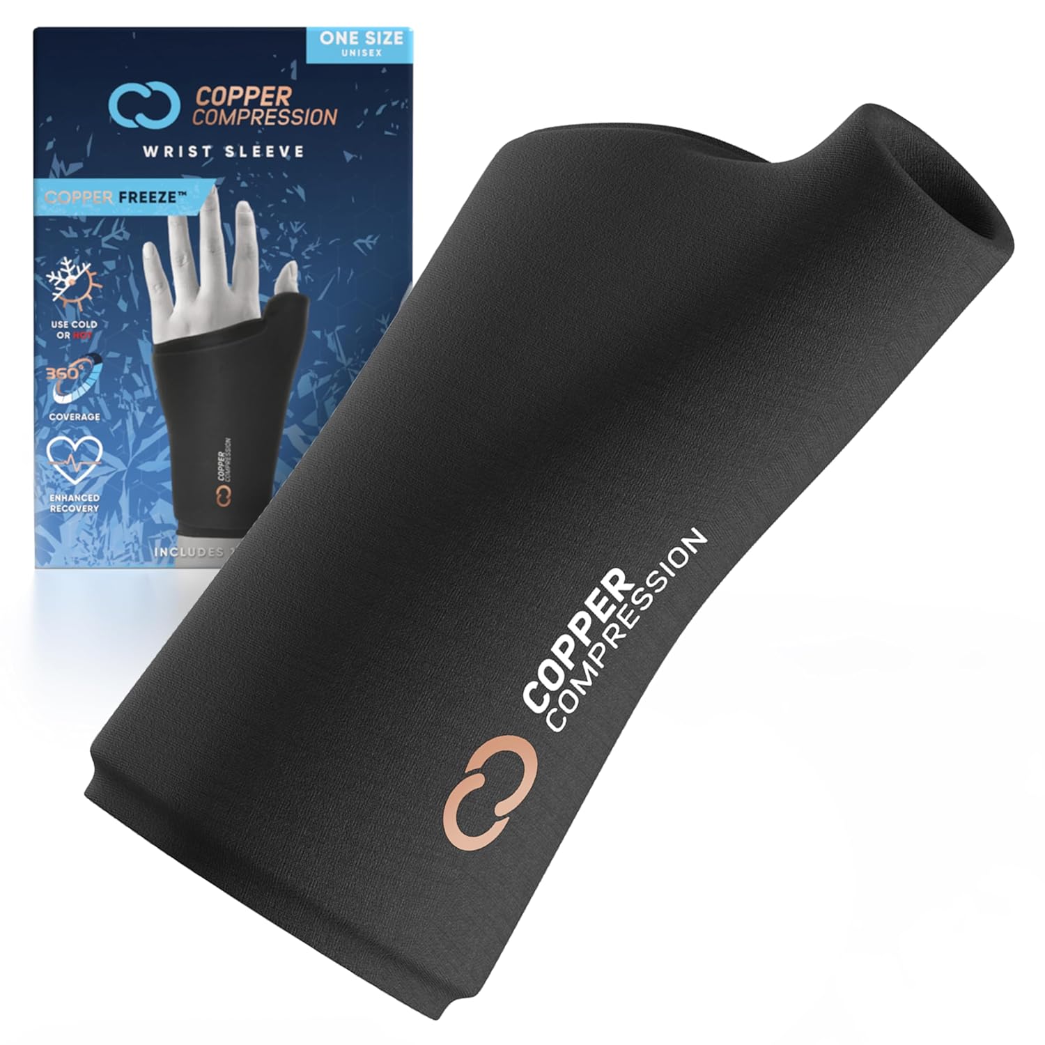 CopperFreeze™ Wrist Sleeve | MagnaReady