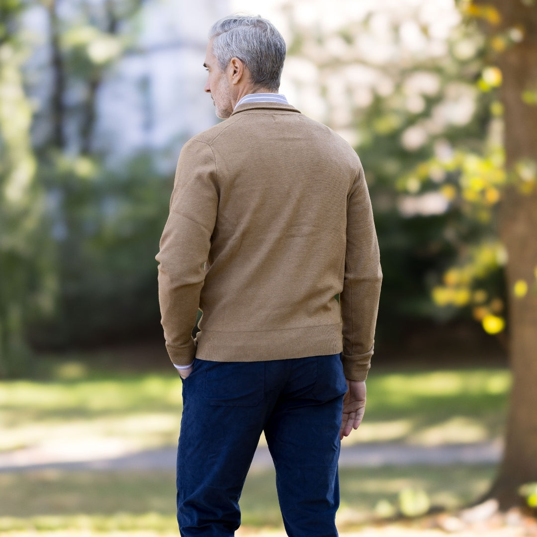 New ! Classic Adaptive Sweater with Magnetic Front Closure and Pocket