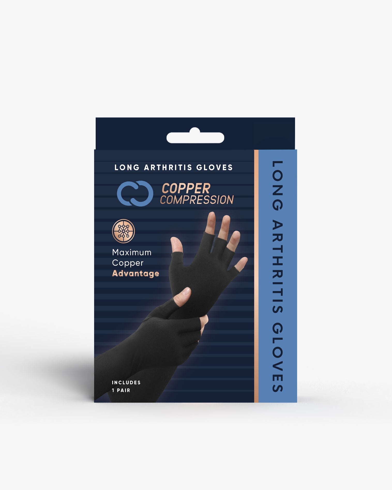 Long Arthritis Gloves | MagnaReady - view 2