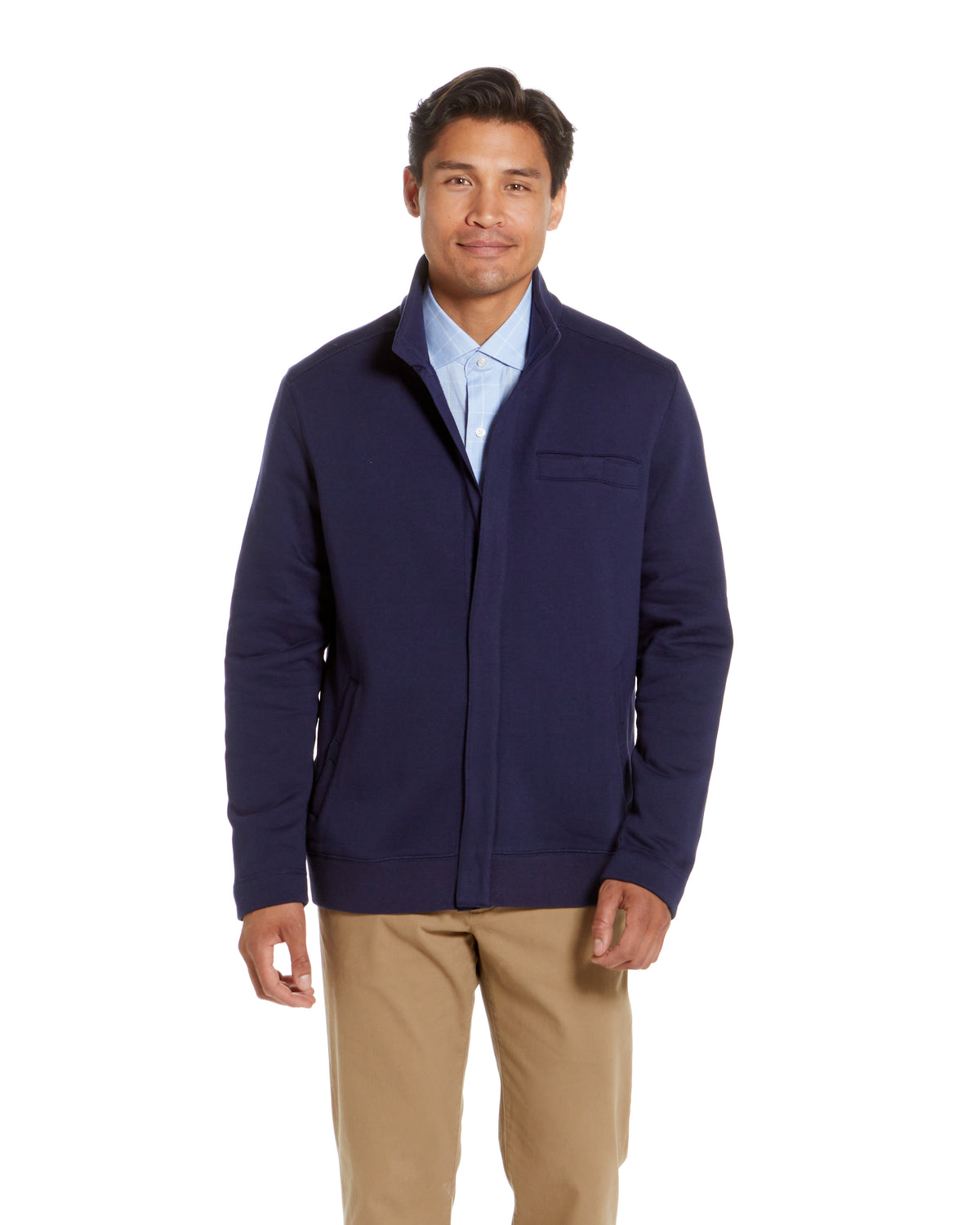 Men's Fleece Lined Jacket Adaptive Clothing for Seniors, Disabled & Elderly  Care