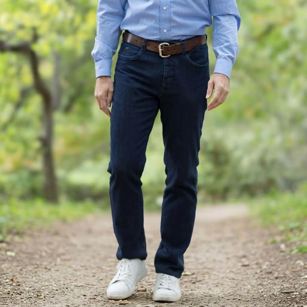 Denim MVP Five Pocket Jean with Magnetic Closures