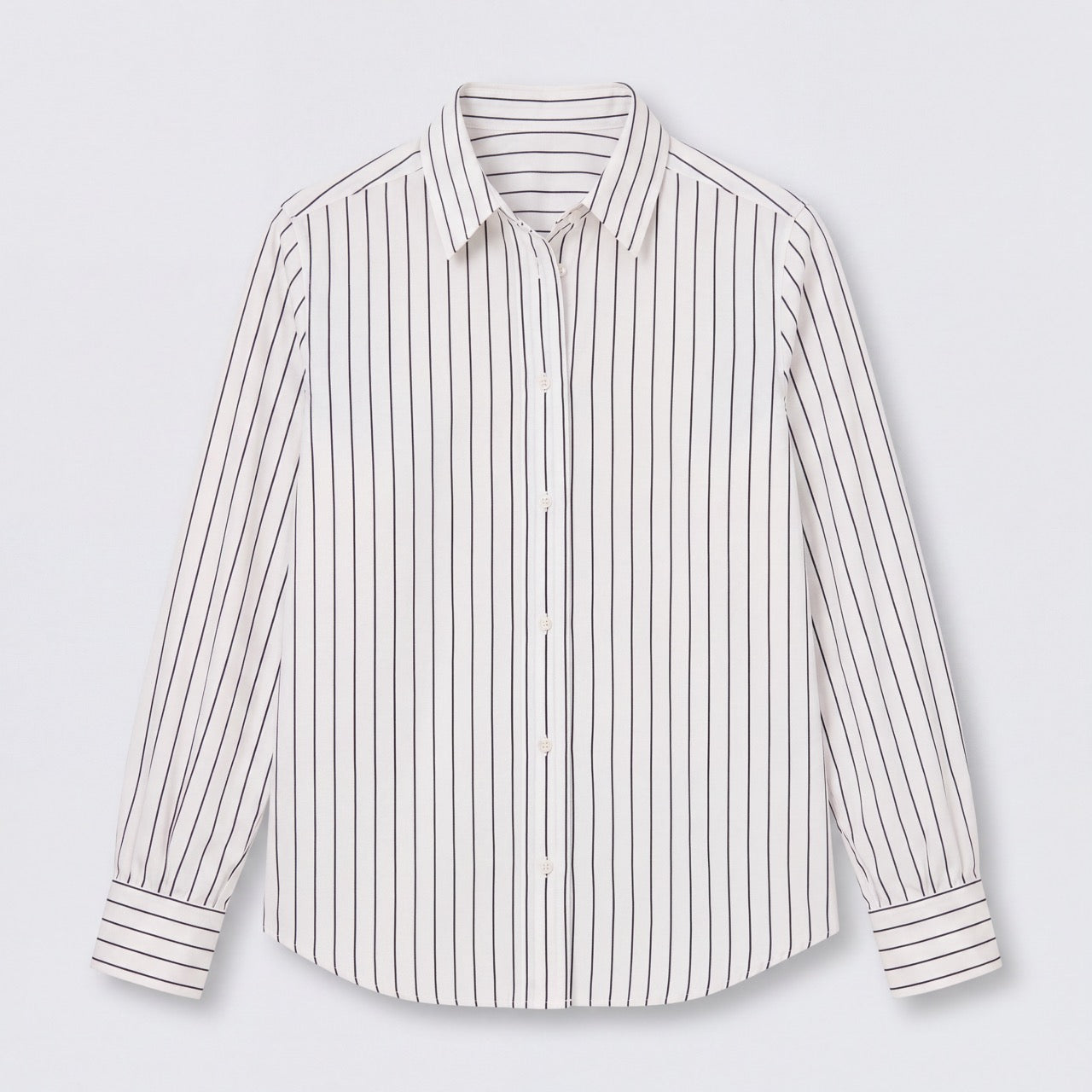 Women’s Magnetic Closure Classic Black and White Stripe