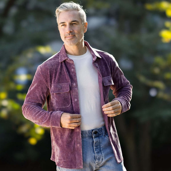 kaval カヴァル／shirt blouson (heavy corduroy kaval / shirt blouson 