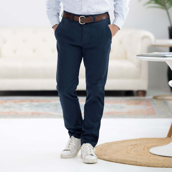 Adaptive Easy-Care Chino Pants - Magnetic Closures