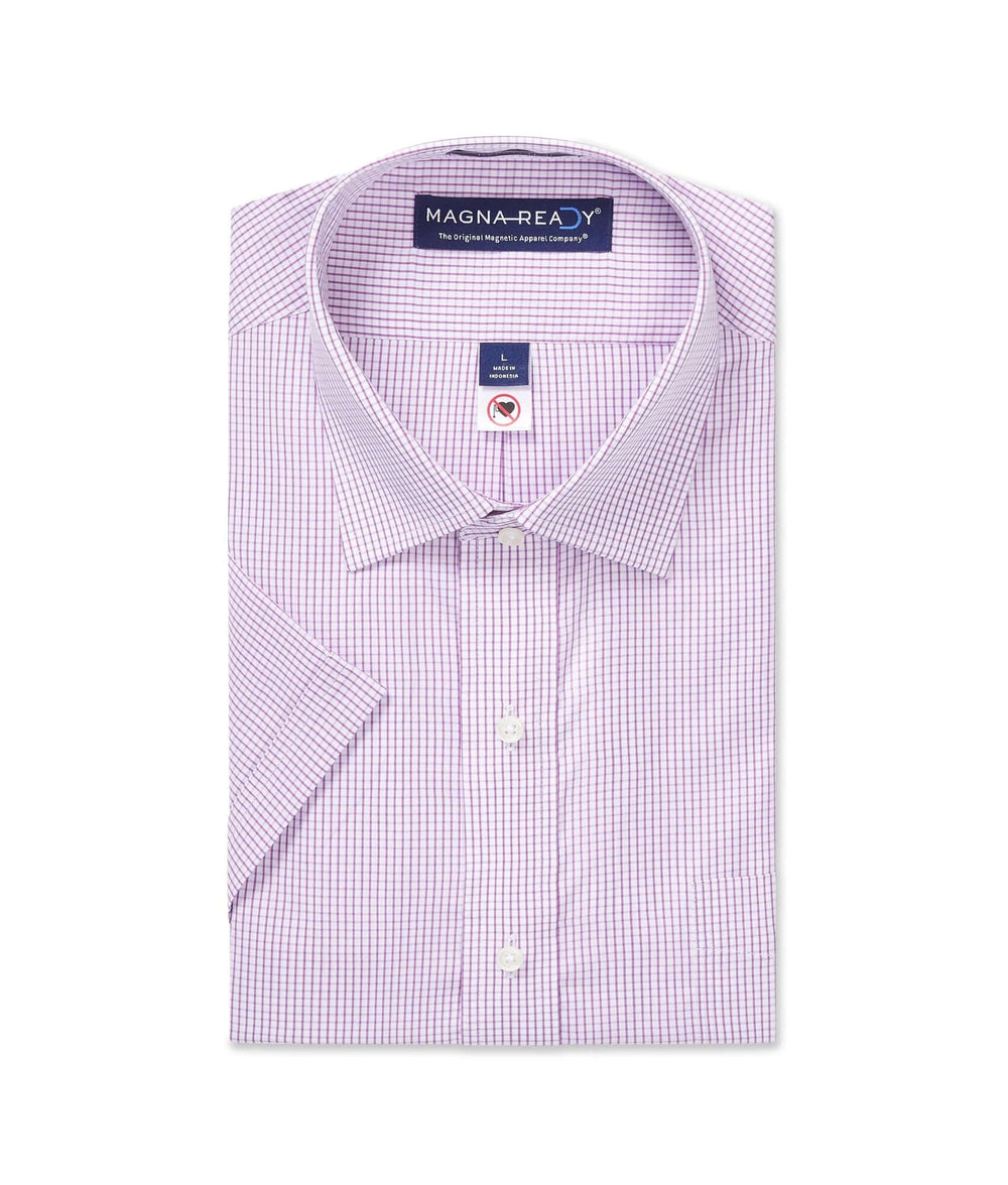 short sleeve dress shirt spread collar SPREAD COLLAR SHORT SLEEVE SHIRT  ZIGGY CHEN