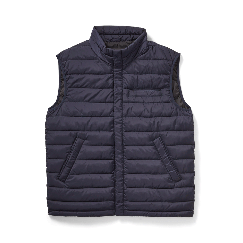 Weatherproof® X MagnaReady® Puffer Magnetic Front Navy Vest