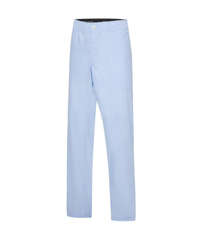 Oxford Light Blue Pajama Pant with Magnetic Closures