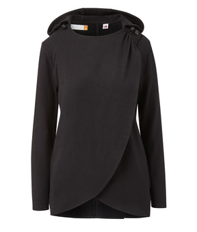 Women's Adaptive Hooded Wrap Magnetic Cardigan | MagnaReady
