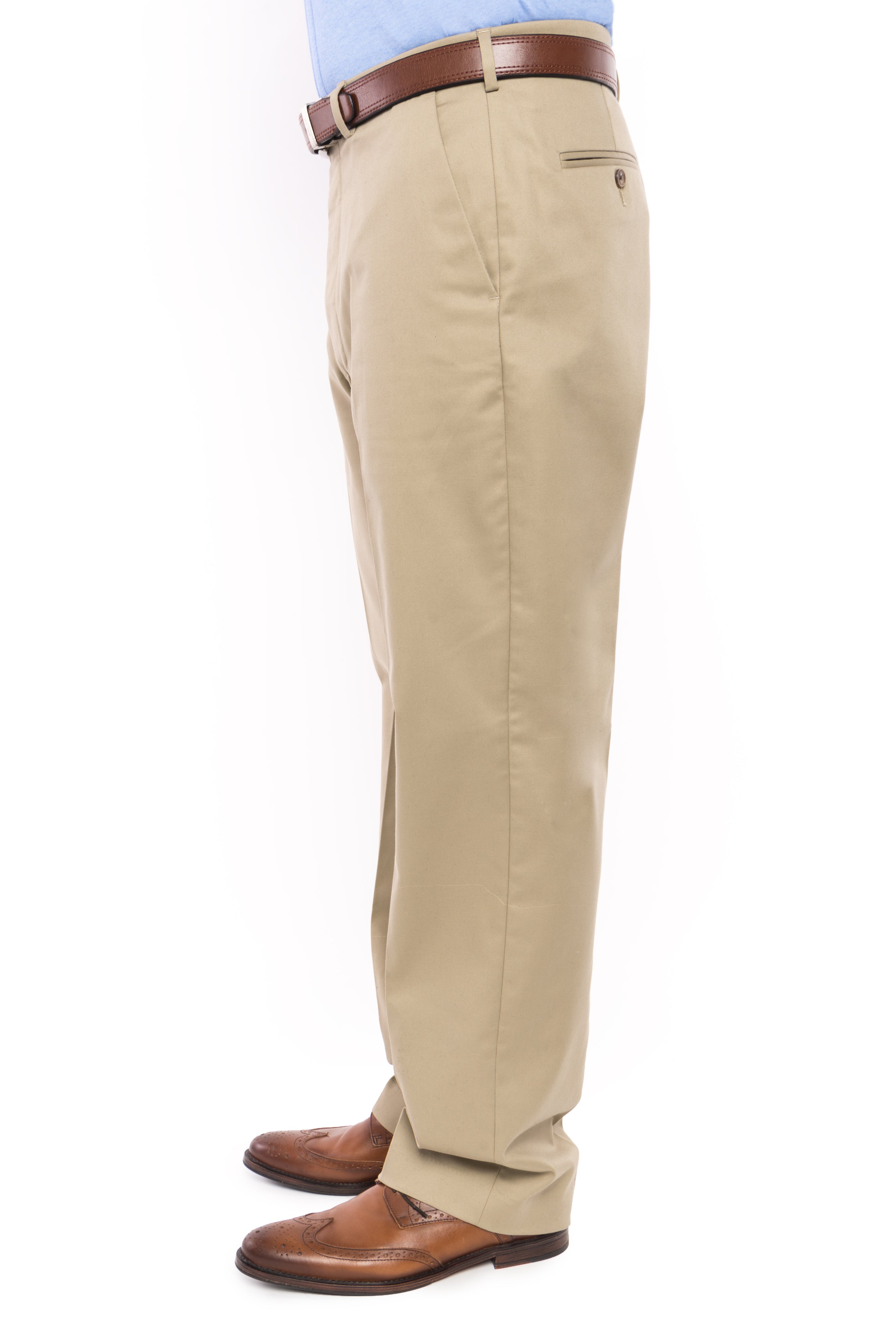 Flat Front 'Fordham' EasyCary Chino Twill Pant with Closures