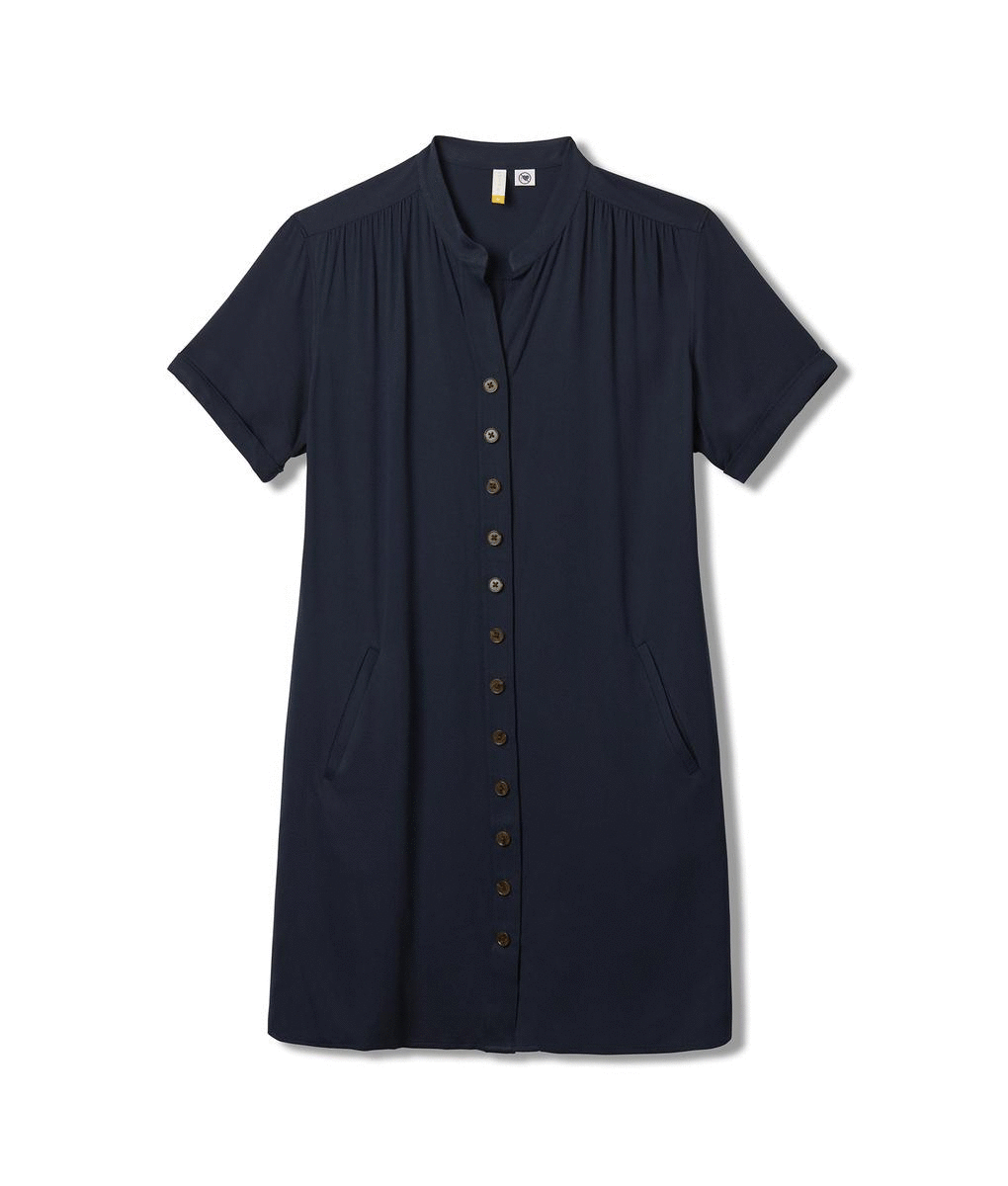 Frieda Essential Magnetic Button Front Day Dress | MagnaReady