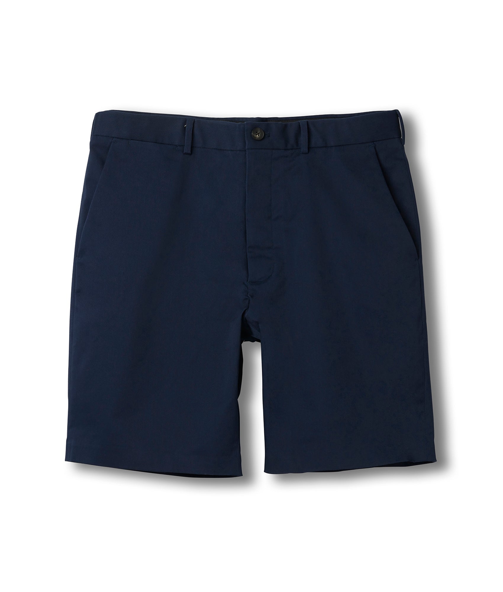 Navy blue Wool pleat - IetpShops Morocco - front trousers Shorts