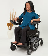 The Lucy Straight Leg Pant - Seated Fit in Black